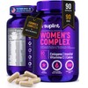 Vitaminas para Mujer con Colágeno Hidrolizado, Inositol, Biotina, Ácido Fólico