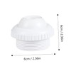 BESPORTBLE 3pcs Pool Eyeball Jet Fitting Directional Inlet Nozzle for