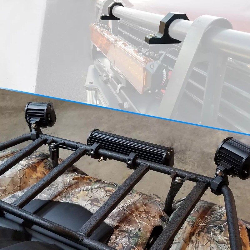 Nilight Par Bases Porta Faros Duallys Barra Can Am Rzr