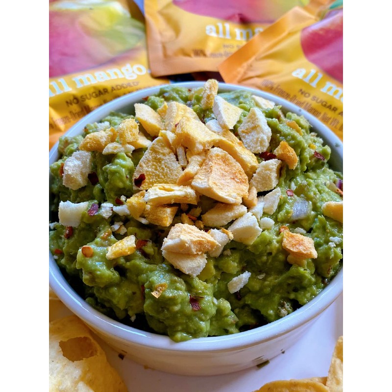 Crispy Green Natural Freeze-Dried Fruit, Mango, Single-Serve, No Sugar Added,