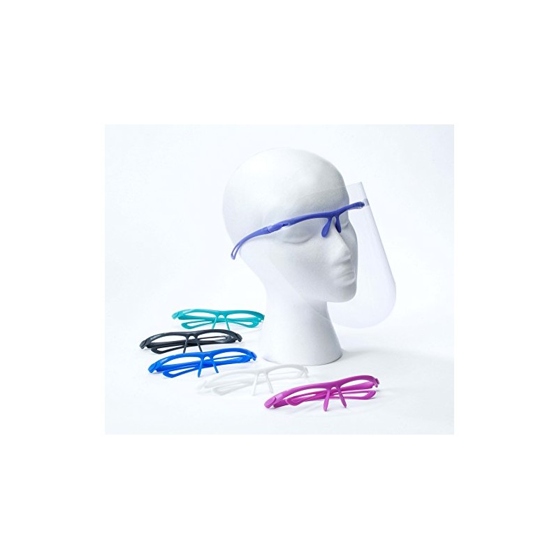 Pegasus MAT1903X Face Visor Kit, Aqua Frame and 12 Visors