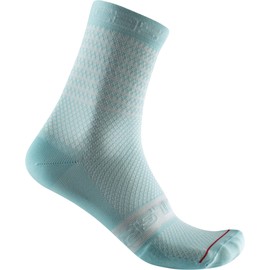 Castelli Socks Superleggera 12 Skylight/Light Aqua For Womens (as1, alpha, s, m, regular, regular)