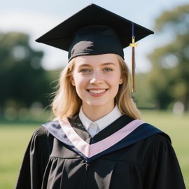 YIZHIXIANGQ Tassel Pendant 2025, Graduation Tassel, Graduation Tassel, Tassel for Graduation Hat, Graduation Decoration 2025, Graduation Decoration for Bachelor Master Graduation Hat (Blue Gold)