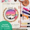 Dingbats* - Wildlife Squared Reporter A6 Notebook -PU Leather Hardcover