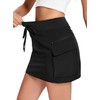 Jhsnjnr Womens Skorts Quick Dry Cargo Skirt Skort High Waisted
