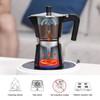 Sivaphe Aluminum Moka Pot 3 Espresso Cups, Percolator Espresso and