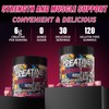 AMZXO Creatine Monohydrate Gummies 6g for Men Women,Complex Creatine Monohydrate