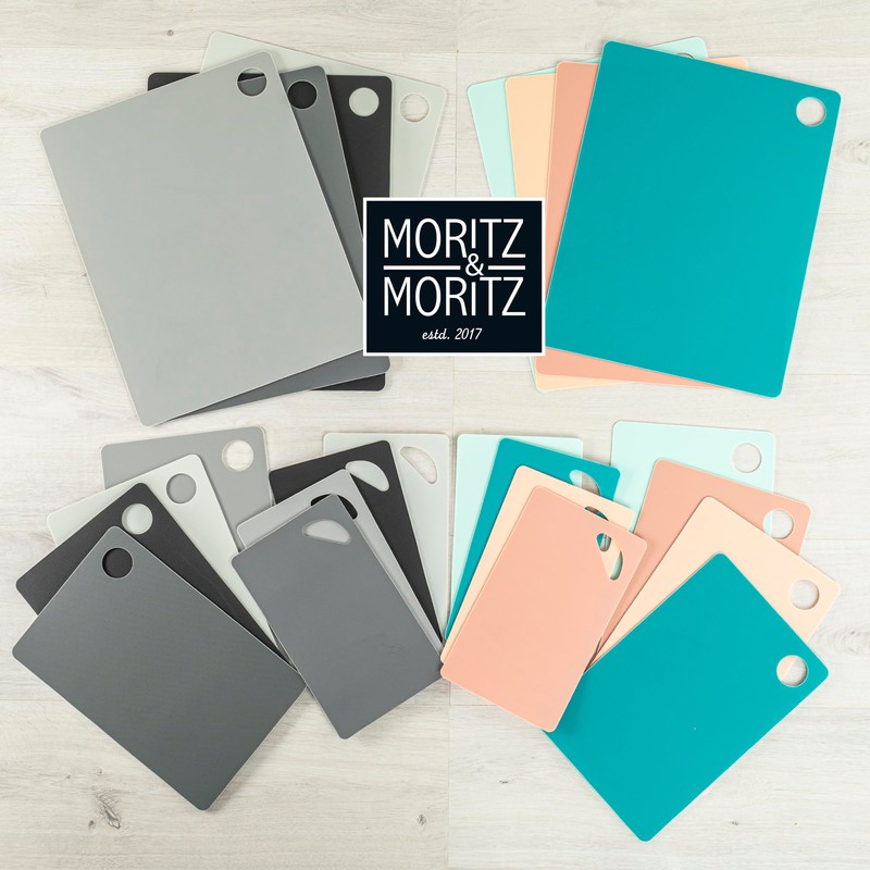 Moritz & Moritz 4 x Flexible Plastic Thin Chopping Boards