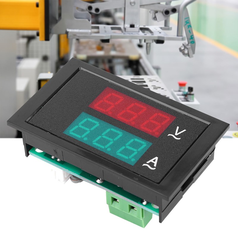 DL85-2042 Dual Display AC 80V-300V 0-100A AC Voltmeter Ammeter Voltage