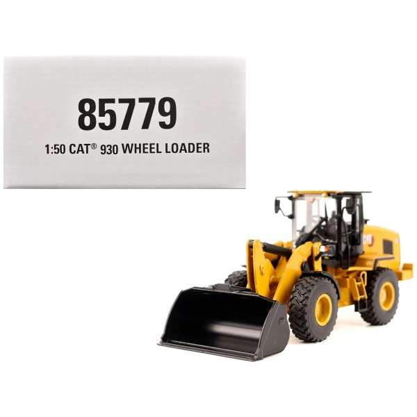 Diecast Masters CAT Caterpillar 930 Wheel Loader with Operator Yellow