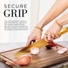 STYLED SETTINGS Gold Chef Knife – Ultra Sharp German Stainless