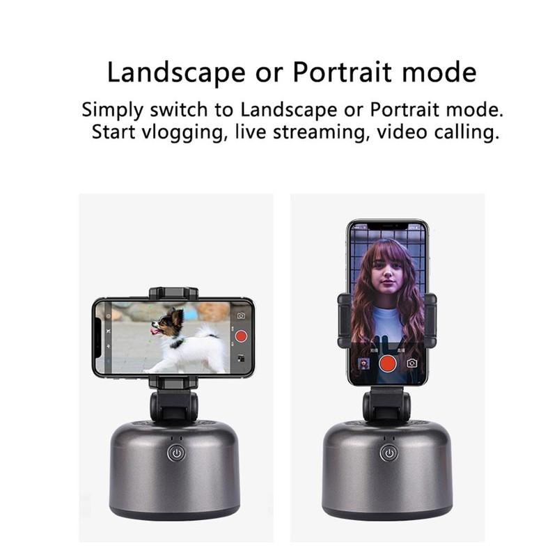 Smart Auto Tracking Holder 360 Degrees Rotation Smart Selfie Stick