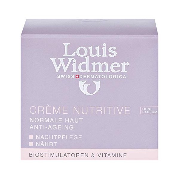 Louis Widmer - Nutritive Anti-aging Night Cream - Non-scented (50 ml)