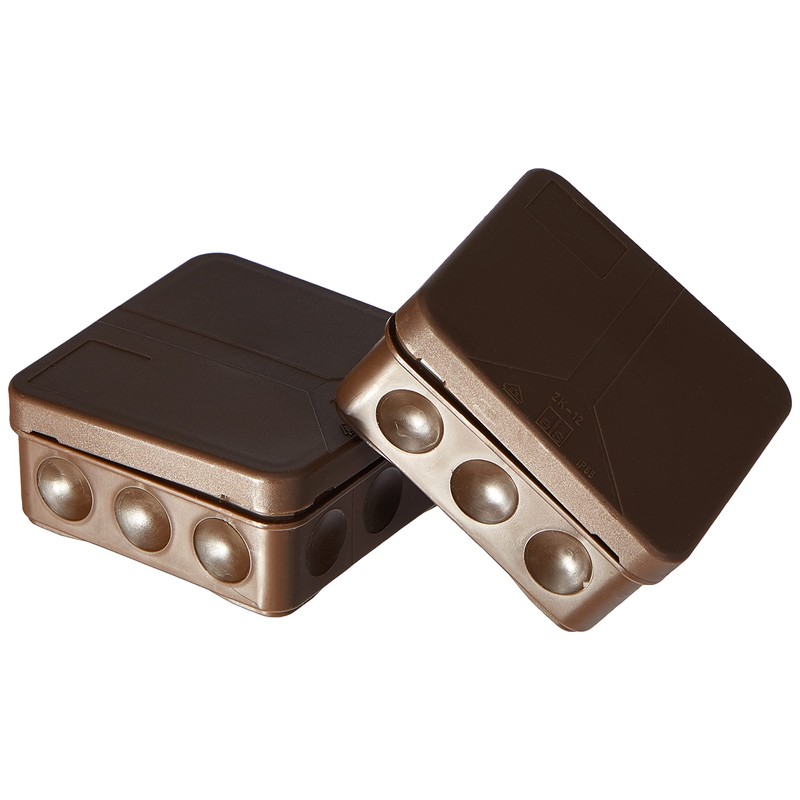 Spelsberg Junction Box 2K-12-L/br Empty Brown Red Row Box, Housing