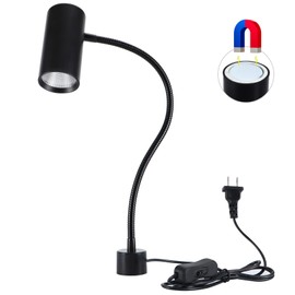 14W Magnetic Work Light, Magnetic LED Light, Magnetic Base LED Shop Lamp for Wood Lathe Tools, Drill Press, Bandsaw, Industrial Lighting
