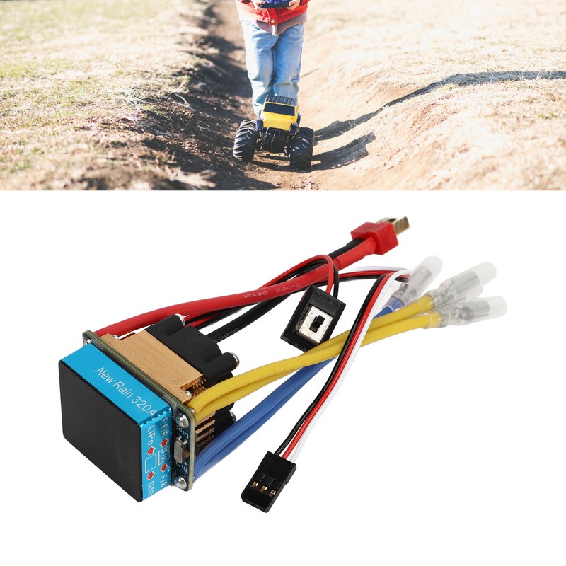 320A Dual Way Bidirectional Brushed ESC with Fan 3A 5V