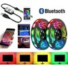 A-DIGISHUO RGB 2M Smart LED Light Strip 5050LED 60LEDs IP65