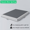 ALDRICH 5 Inch Heavy Duty Metal Box Spring Mattress Foundation