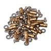 Mxfans 20pcs Metal 1 MM Pushrod Linkage Stopper with Screw