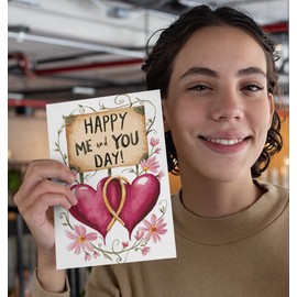 Anniversary Card for Him Her, Valentines Boyfriend Card, Husband, Wife, Fiancee, Girlfriend Valentine Card, Partner A5 Card