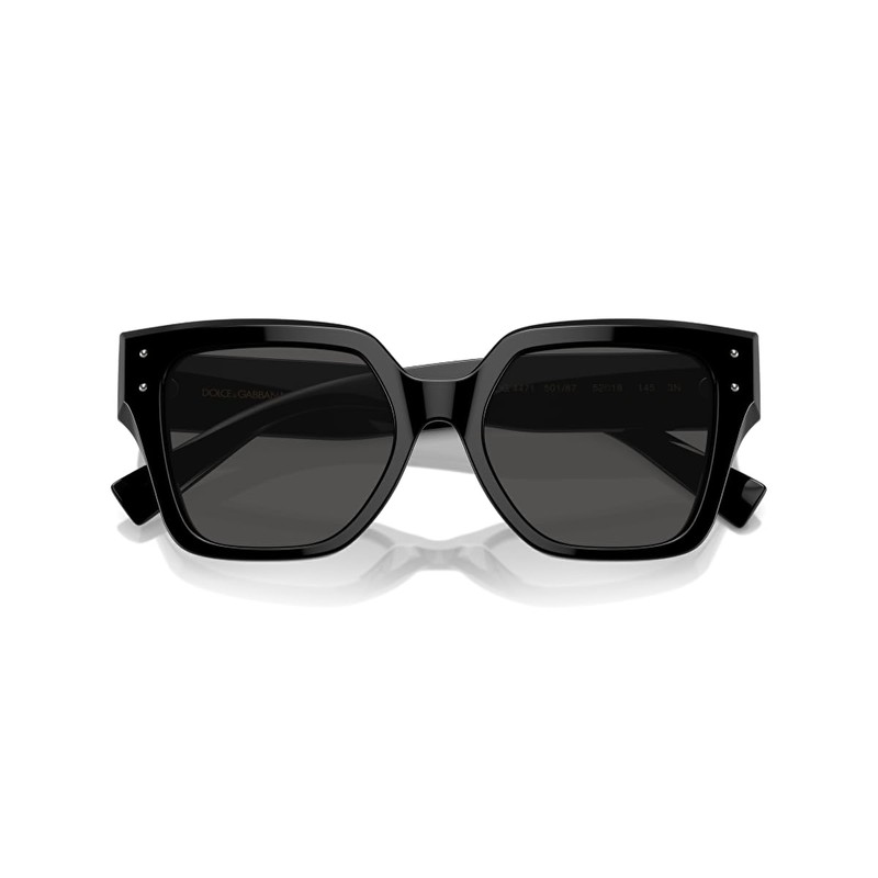 DOLCE & GABBANA DG4471 SUNGLASSES BLACK 52mm
