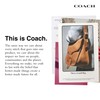 Coach Colorblock Leather Envelope Wallet w Chain and Turnlock