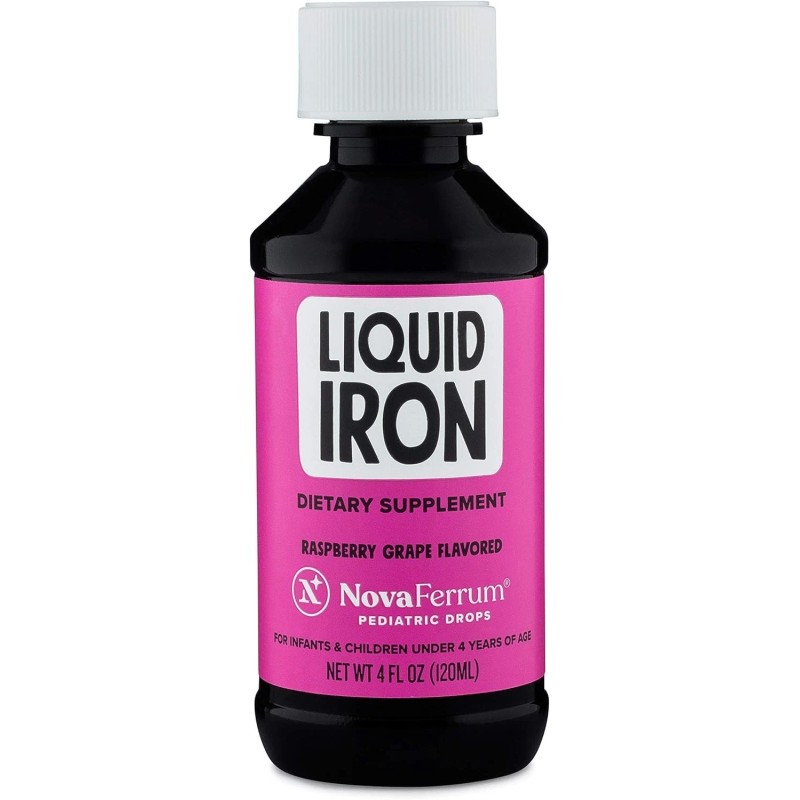 NovaFerrum Yummy | Pediatric Drops Liquid Iron Supplement for Infants
