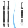 4 Pcs 4 Prongs Jeweler's Pick Up Tool, Stainless Steel