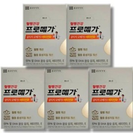 Promega [Half Club] Promega Altige Omega 3 Vitamin D 430mg 60 capsules 5 units 5 boxes / [하프클럽]프로메가 알티지 오메가3 비타민D 430mg 60캡슐 5개 5박스