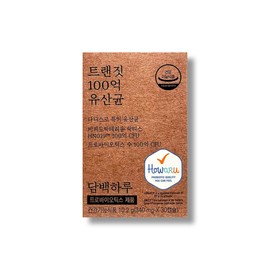 A simple day Simple Day Transit 10 Billion Lactobacillus 340mg x 30 Capsules / 담백하루 트랜짓 100억 유산균 340mg x 30캡슐