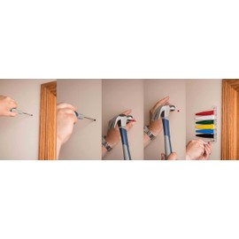 Exam Room Signals - Kull Industries Red, White Medical Door Flags for Hospitals, Doctor Offices, Clinics 3 Inches