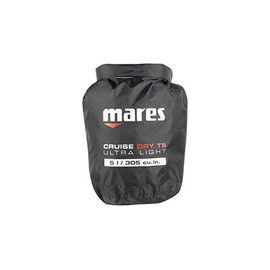 Mares Unisex's Dry T-Light Bag Cruise, Black, 15 x 48 cm/5 Litre