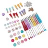 12PCS Beadable Pens Kit Bright Colors DIY Making Beaded Ballpoint