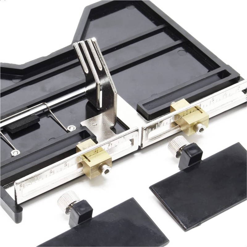 Wiltec Grooved Cutting Slide for Styrofoam Cutters Large with Scale,