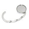 Cosmos ® 5 Pcs Foldable Glossy Handbag Bag Purse Hanger