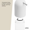 Umbra Touch Soap Dispenser, Refillable Hand Soap Pump, 8 OZ,
