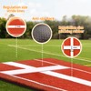 honeypet Softball Pitching Mat 10' X 3' Portable Pitching Mound