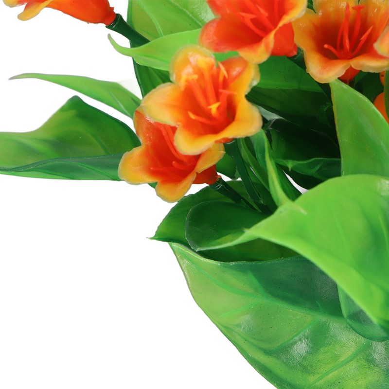 Aquarium Artificial Flower Decoration Simulation Fish Tank Fake Flower Landscaping