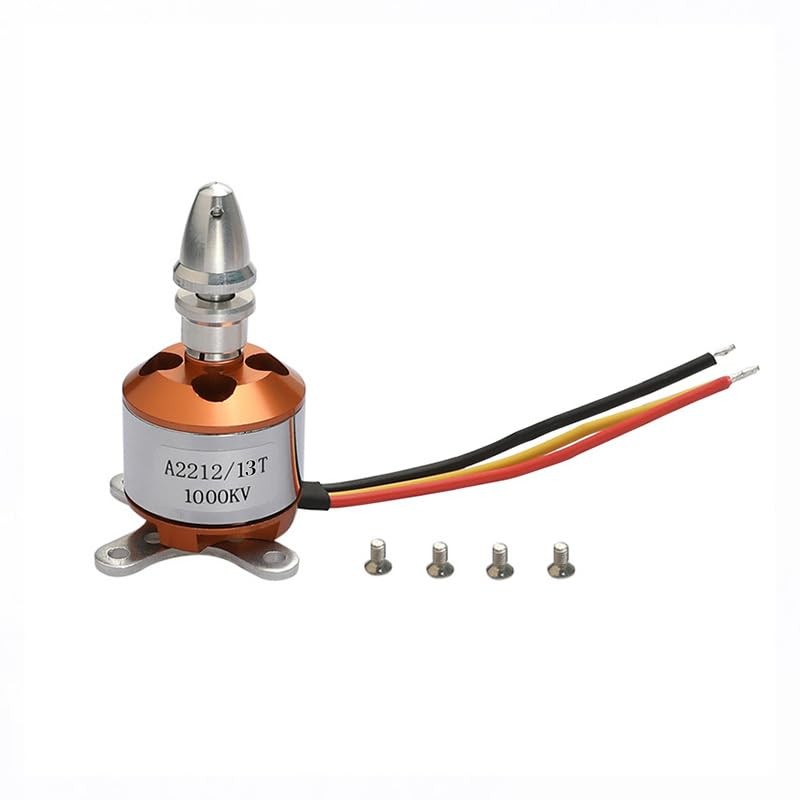 Brushless Motor for Fixed-Wing and Multicopter A2212 KV1000 Parts Included