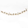 Jungle Safari Animals Kraft Banner Garland Sign Zoo Giraffe Lion