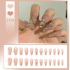 ncip03 False Nail Tip, Short Nail, Nail Tip, Cute, Long