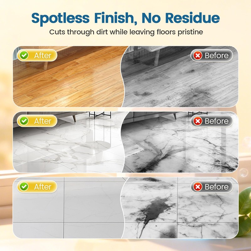 CPLIKE Floor Cleaning Solution Compatible with Narwal Freo, Freo X