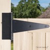 10 Inch T-Strap Gate Hinges, Heavy Duty Shed Barn Door