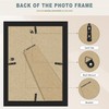 Picrit 5x7 Picture Frame Set of 12, Black Wall Gallery