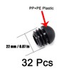 30Pcs 7/8 Inch/22 mm Round End Caps Plugs Plastic Chair