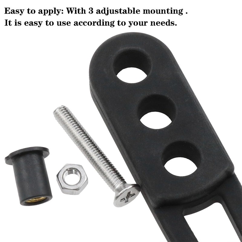 AYLIFU-1 Set Boat Telescoping Ladder Strap, Marine Grade Secure Retaining