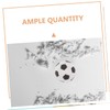 INOOMP 12 Pcs 3D Soccer Eraser Cute Design for School