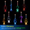 Novelty Place Birthday Number Candle Set, Flashing Multicolor Changing LED