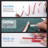 Art3d 10Ft Flexible Trim Caulk Strip, Peel and Stick Trim