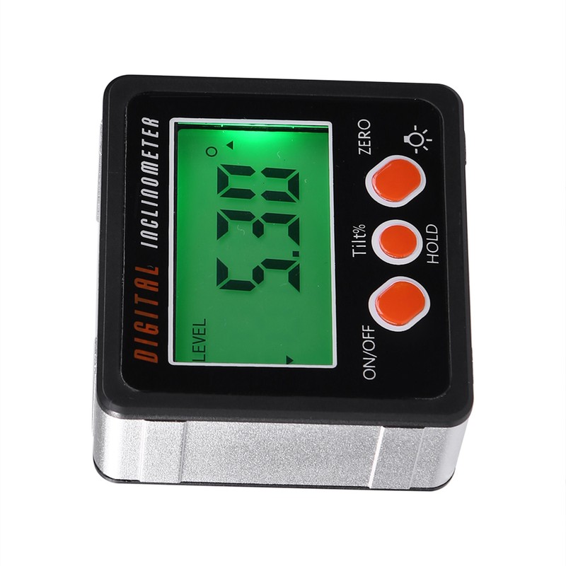 Horizontal Angle Meter Digital Protractor Inclinometer Electronic Level Box Magnetic